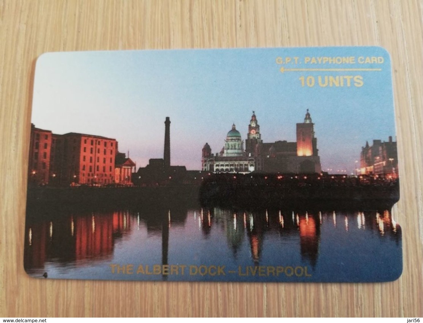 JAMAICA  -TEST ALBERT DOCK  LIVERPOOL  1JAMA  MINT  10 UNITS Cable&wireless    **2284** - Jamaica