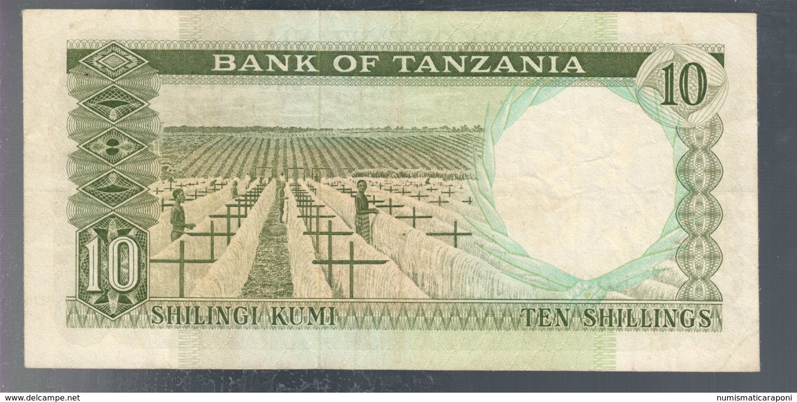 TANZANIA 10 SHILINGI 1966 Pick#2c Q.SPL  LOTTO.3273 - Tansania