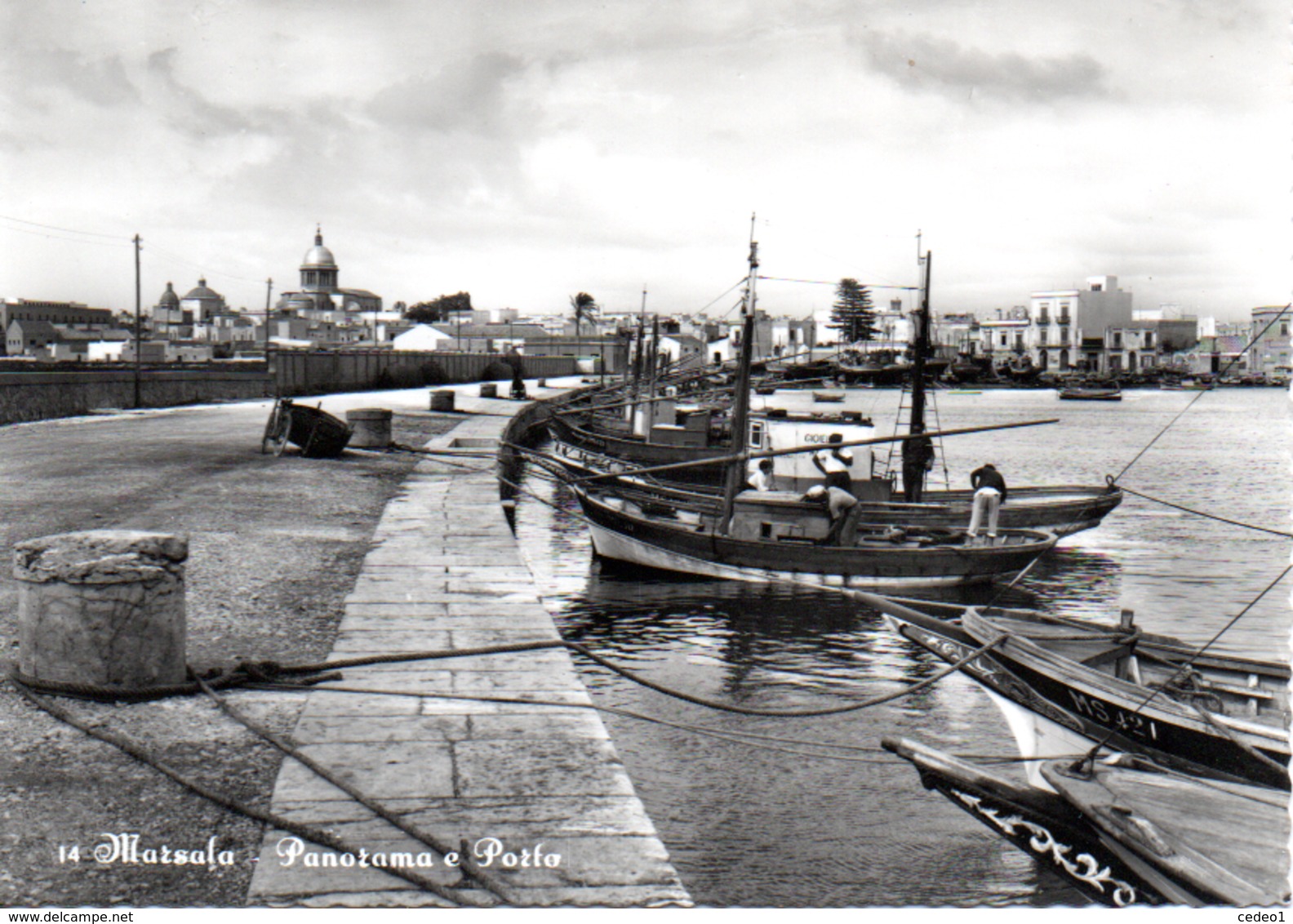 MARSALA  PANORAMA E PORTO - Marsala