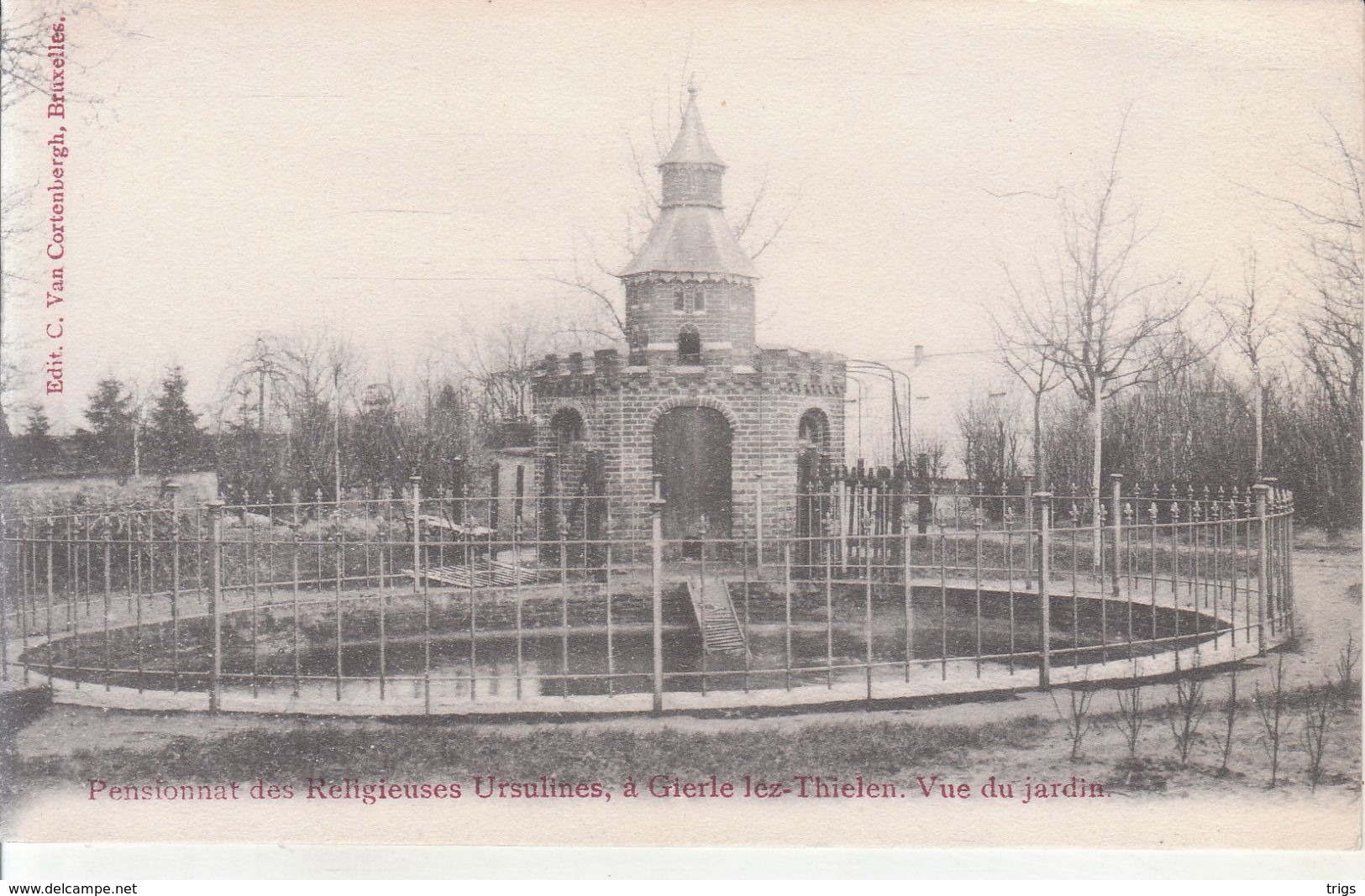 Gierle Lez Thielen (Pensionnat Des Religieuses Ursulines) - Vue Du Jardin - Lille