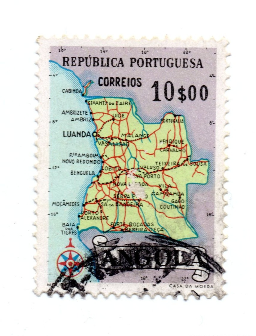 ANGOLA»1955»USED - Angola