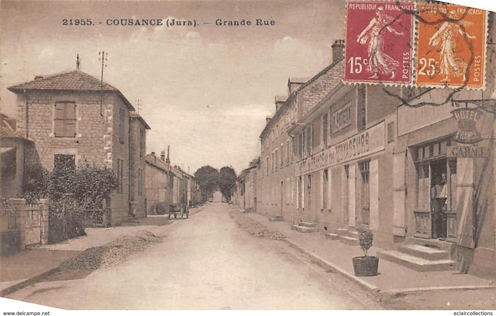 Cousance          39        Grande Rue   Hôtel Des Grands Voyageurs     (voir Scan) - Sonstige & Ohne Zuordnung