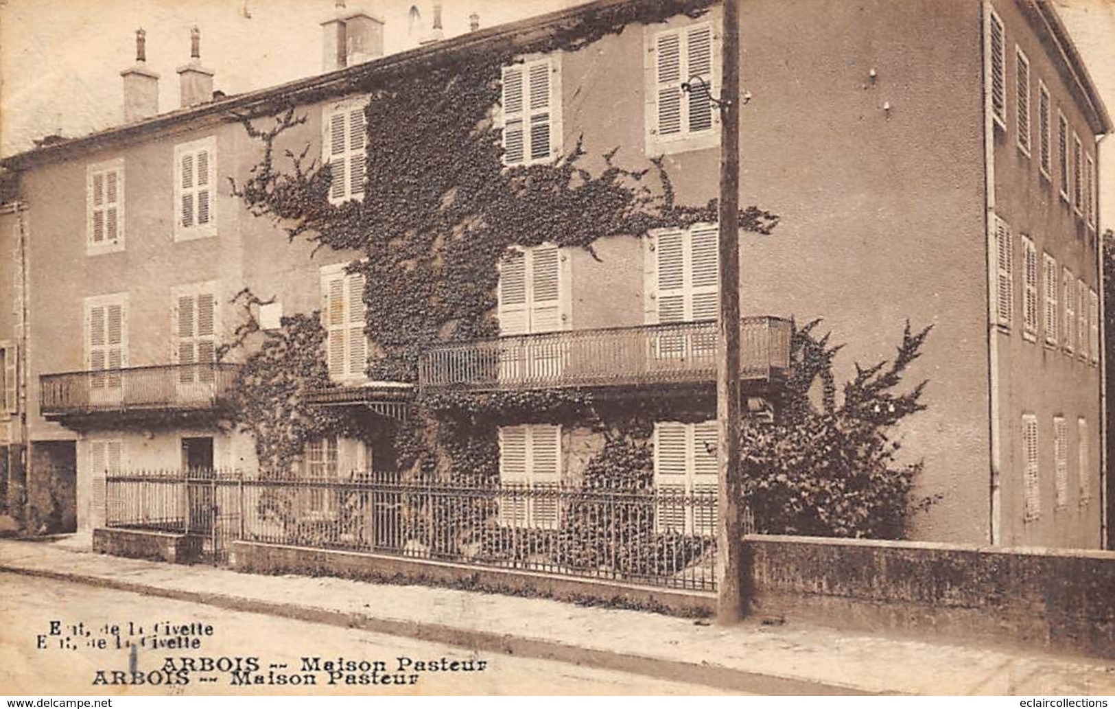 Arbois           39        Maison Pasteur    (voir Scan) - Arbois