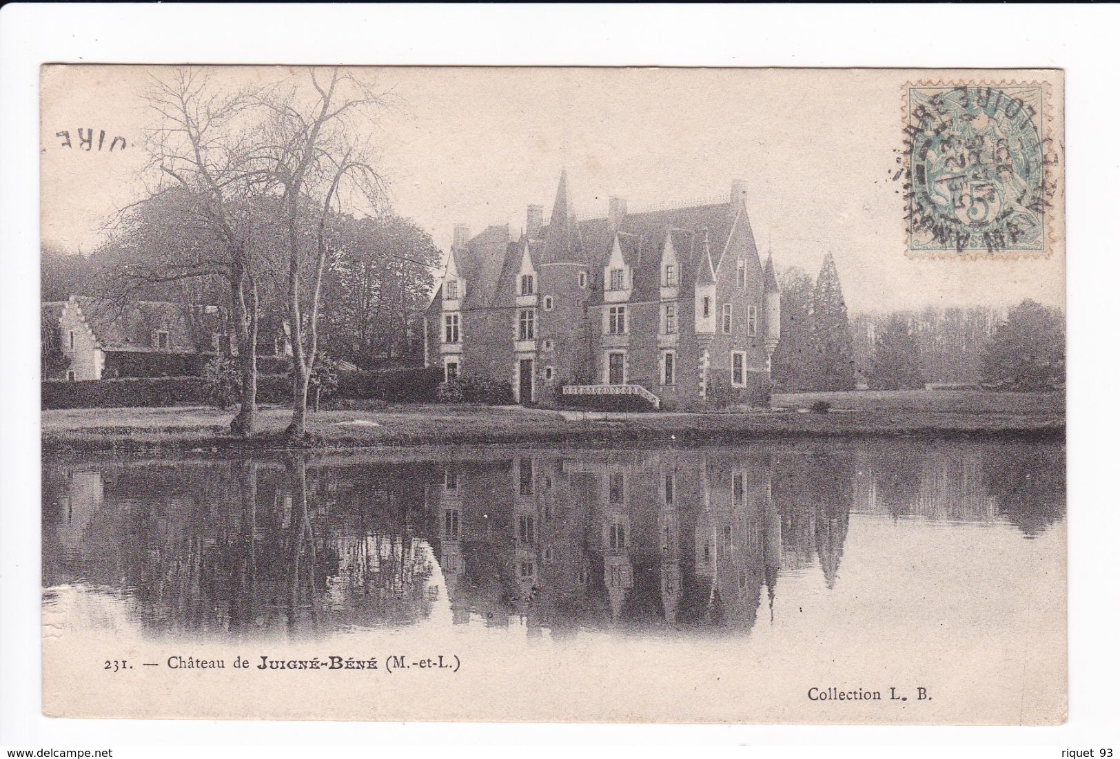 231 - Château De JUIGNE-BENE - Sonstige & Ohne Zuordnung