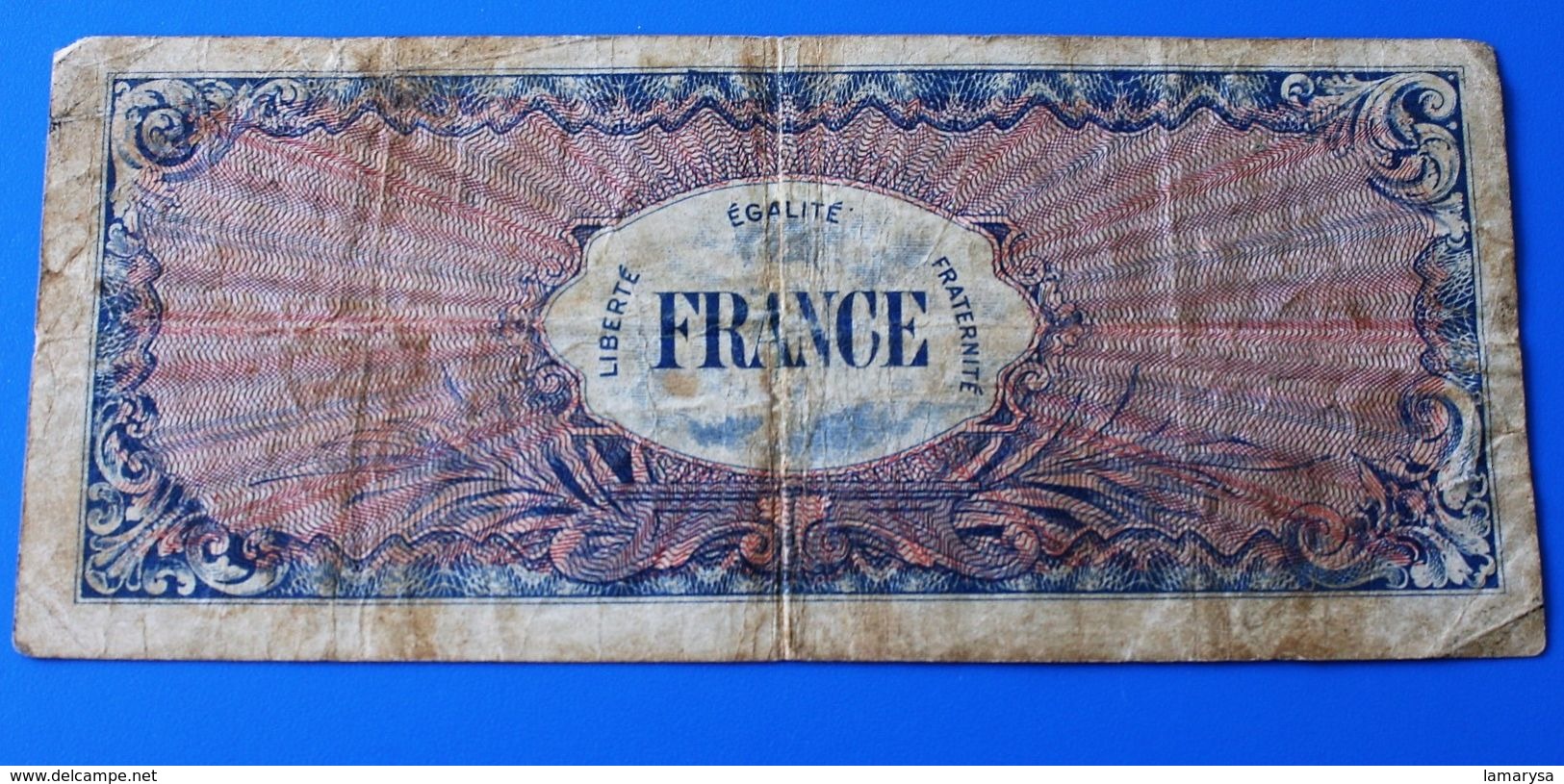 Billet De 100 Francs -1944 Allied Military Currency.France En Lettre Avec Devise Du Pays “Liberté Egalité Fraternité” - 1944 Drapeau/France