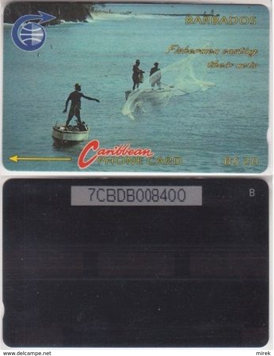 23/ Barbados; P7. Fishermans, CN 7CBDB - Barbados