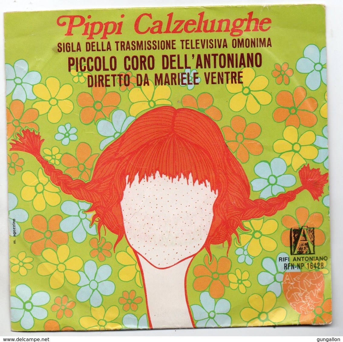 Orchestra G.B. Martelli (1971)  "Pippi Calzelunghe - Canta Con Noi" - Instrumentaal