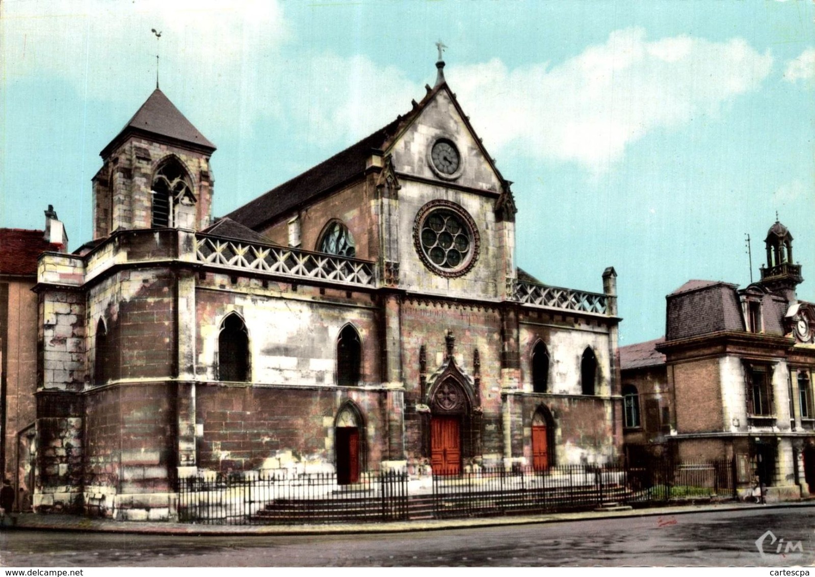 Montreuil Sous Bois L'eglise St Pierre St Paul   CPM Ou CPSM - Montreuil