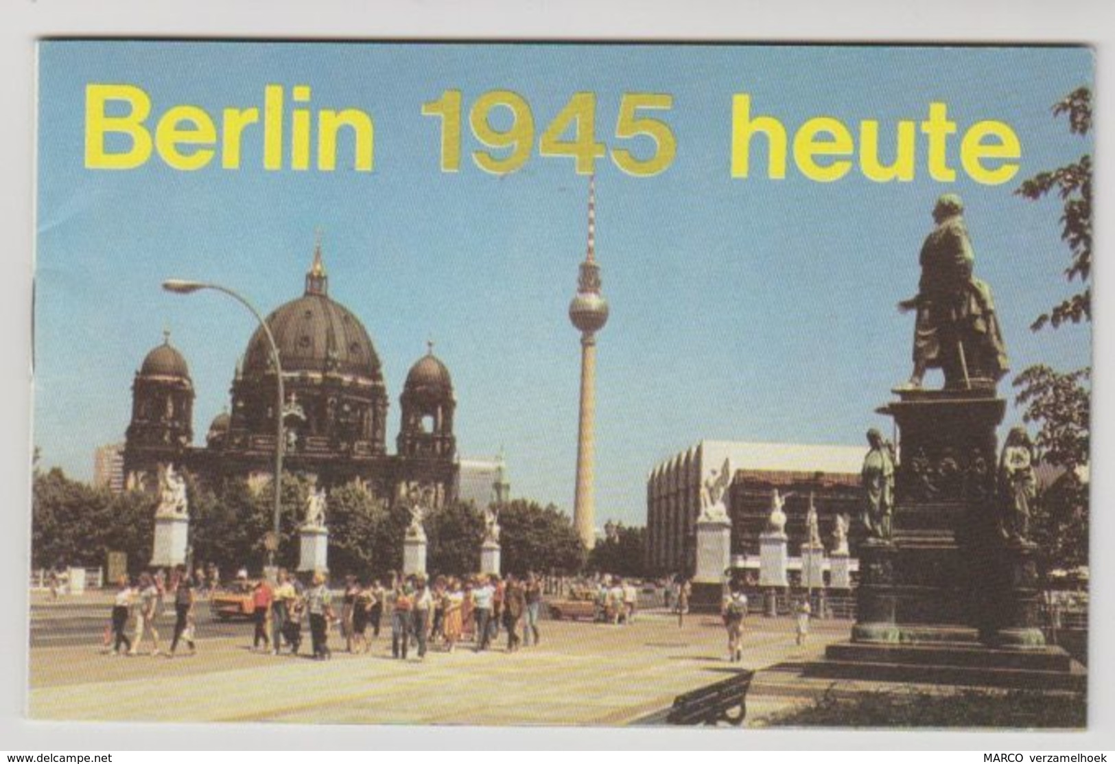 Berlin 1945 Heute Berlijn (D) Altes Berlin Buch - Berlin