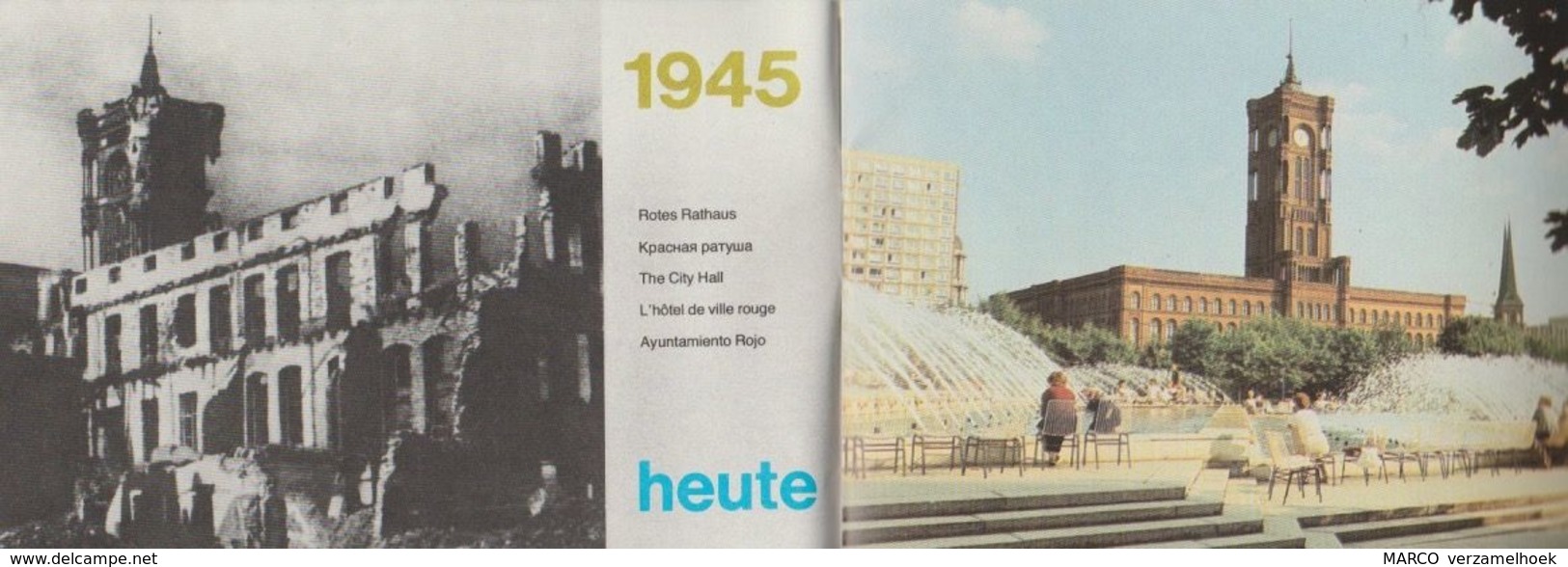 Berlin 1945 Heute Berlijn (D) Altes Berlin Buch - Berlin