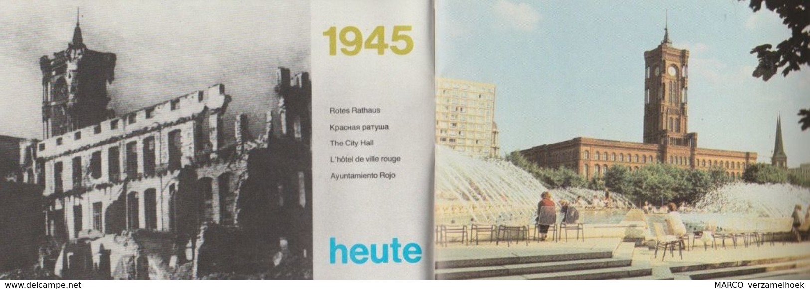 Berlin 1945 Heute Berlijn (D) Altes Berlin Buch - Berlijn