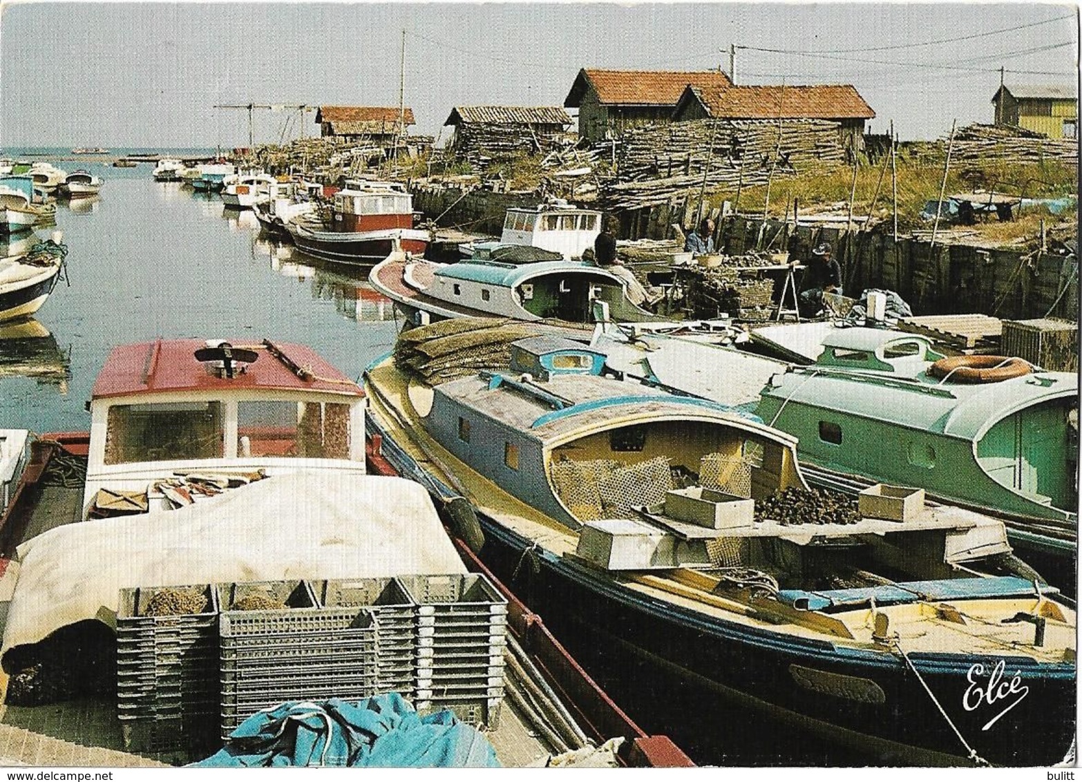 GUJAN-MESTRAS - Le Port Du Canal - Péniche - Gujan-Mestras