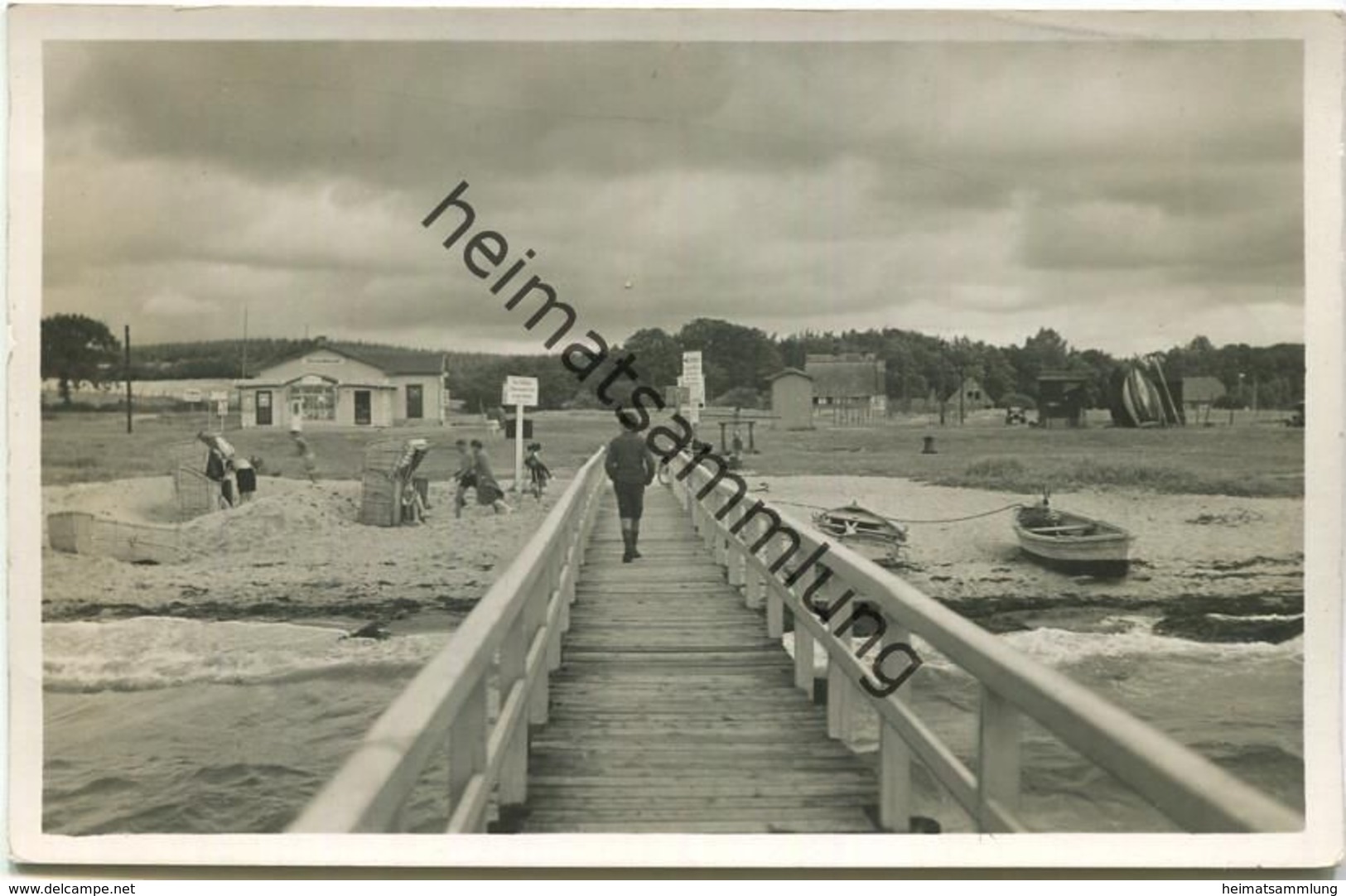 Ostseebad Pelzerhaken - Foto-AK 30er Jahre - Stempel: Kunstverlag Julius Simonsen Oldenburg - Neustadt (Holstein)