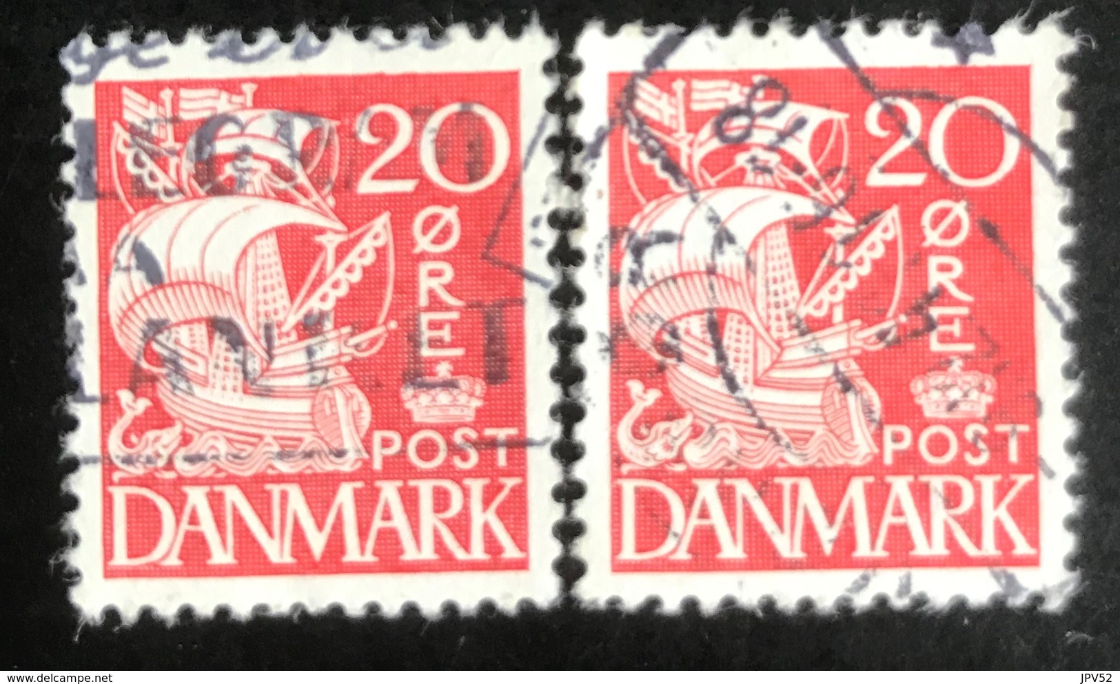 Danmark - D1/14 - 1937 - (°)used - Zeilschip - Gebraucht