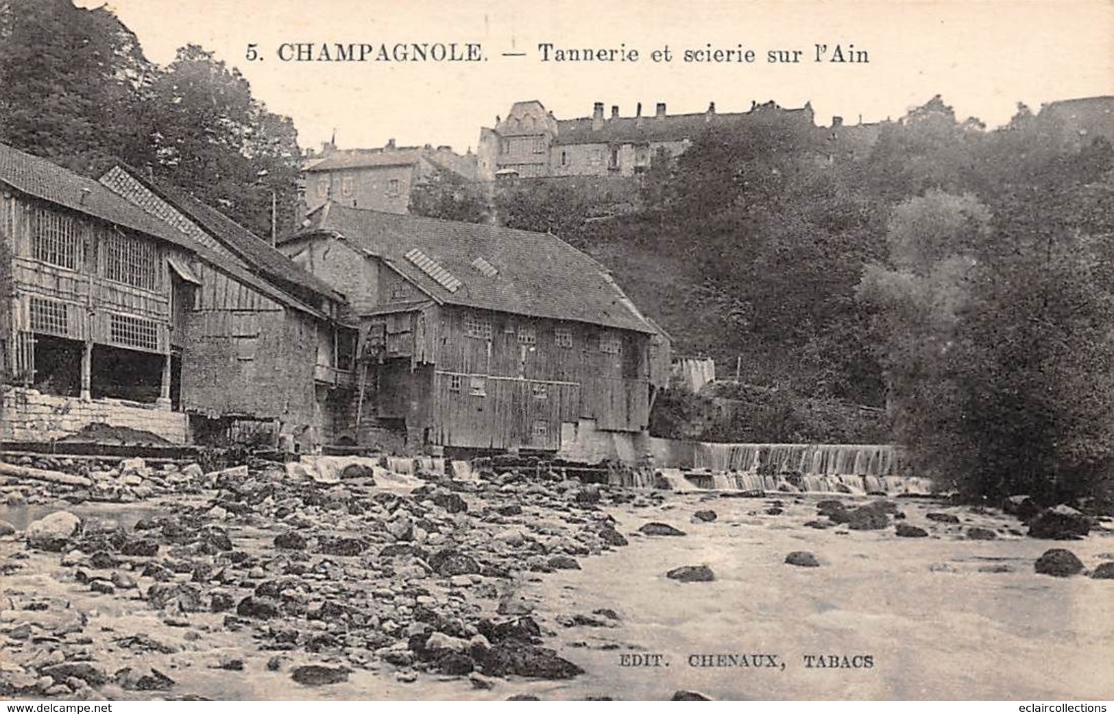 Champagnole            39       Tannerie Et Scierie De L'Ain       (voir Scan) - Champagnole