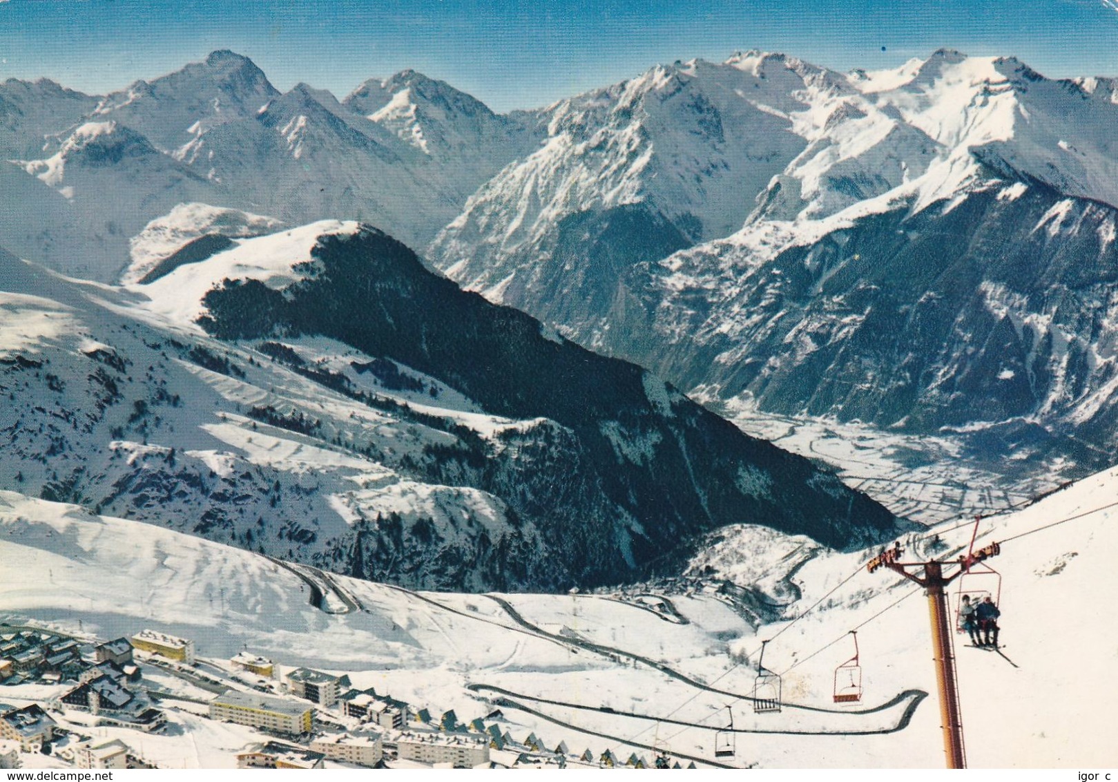 France 1968 Cover; Winter Olympic Games Grenoble 1968; Bob Sleighg; L'Alpe D'Huez Oly,mpic Vanue Slogan - Winter 1968: Grenoble