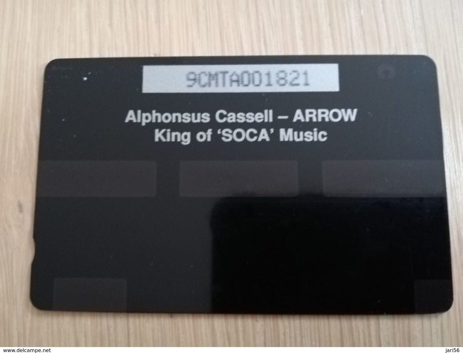 MONTSERRAT  $20,-   ALPHONSUS CASSELL ARROW    MON-9A  9CMTAD   FINE USED CARD     ** 2298 ** - Montserrat