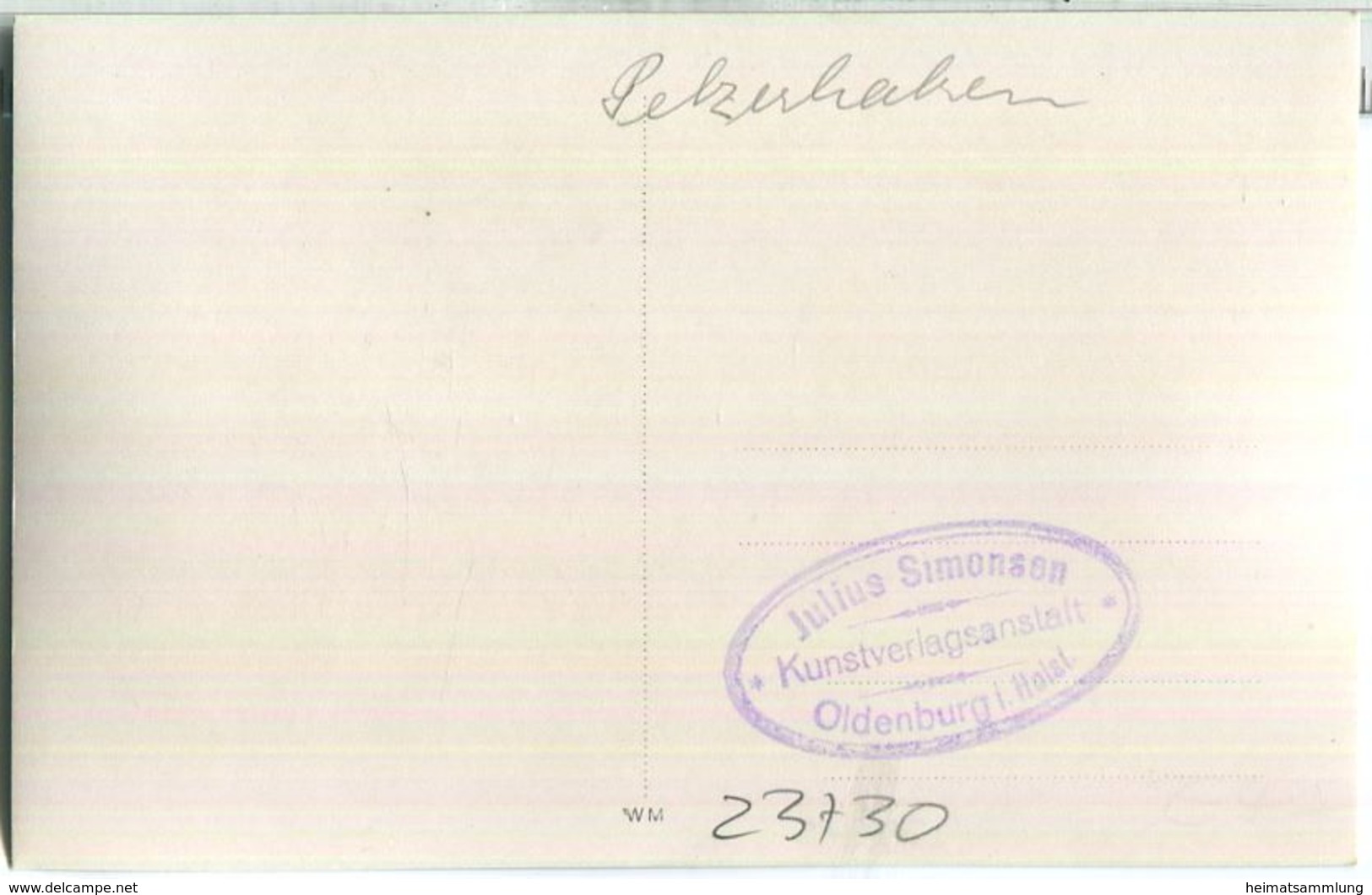 Pelzerhaken - Foto-Ansichtskarte - Stempel Julius Simonsen Oldenburg - Neustadt (Holstein)