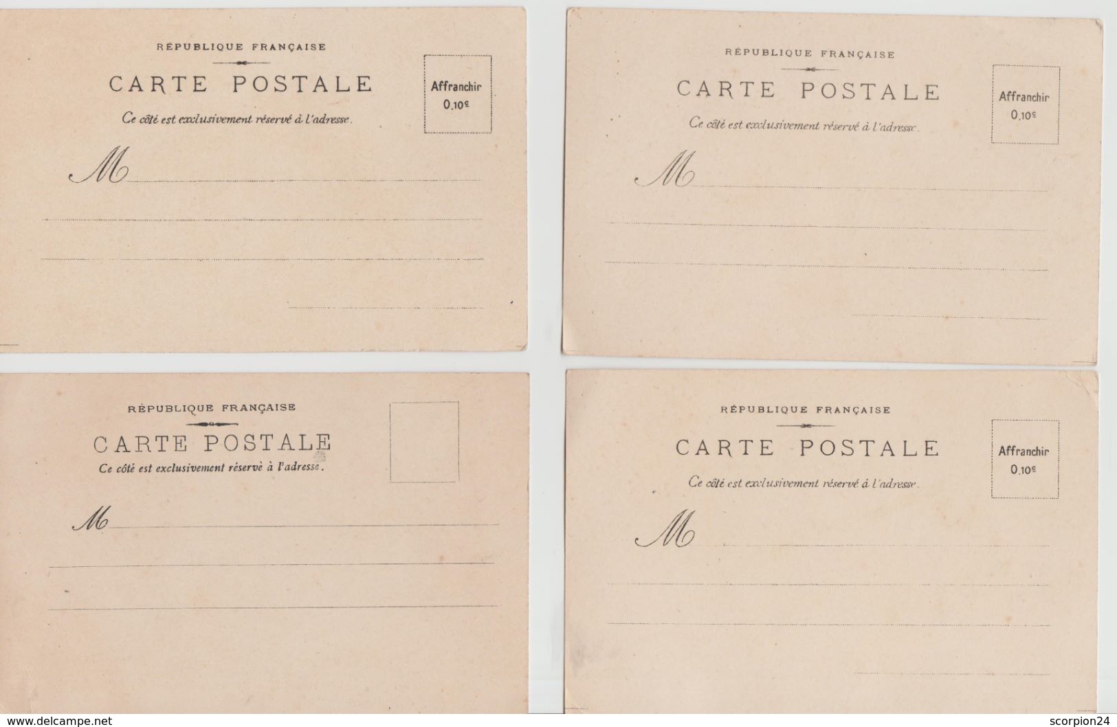 LOT DE 18 CARTES  SUR LA SOCIETE ( LA SOIE )  EURE / PARIS / DROME / EXPOSITION DE 1900 / MAGASIN DE VENTE