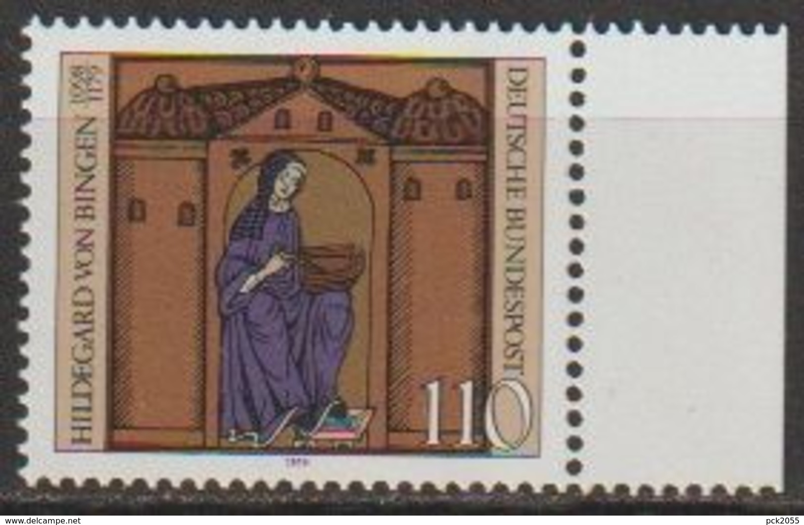 BRD 1979 MiNr.1018  ** Postfr. 800.Todestag Hildegard Von Bingen ( 6695 ) Günstige Versandkosten - Nuovi