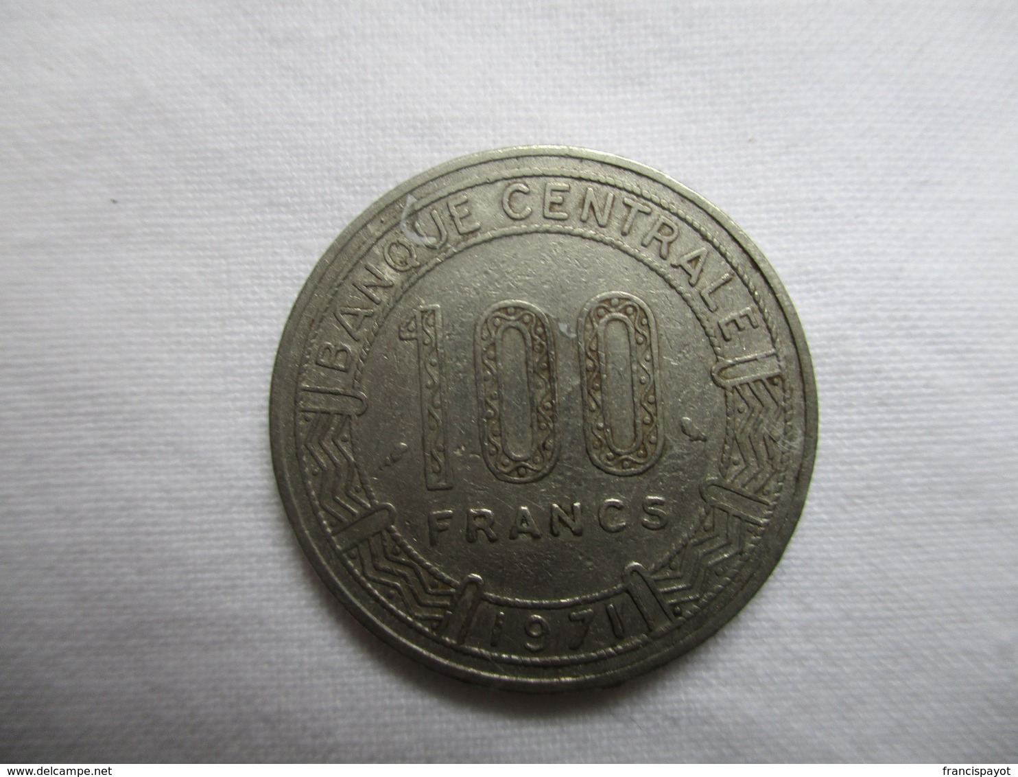 Chad: 100 Francs 1971 - Chad