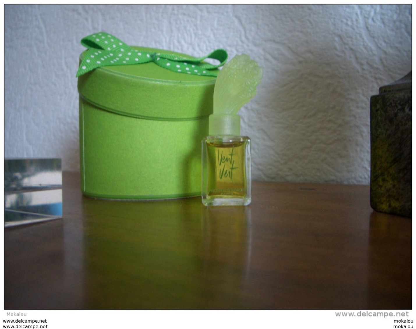 Miniature Balmain Vent Vert Parfum 4ml Avec Boite Tambour - Miniaturen (met Doos)