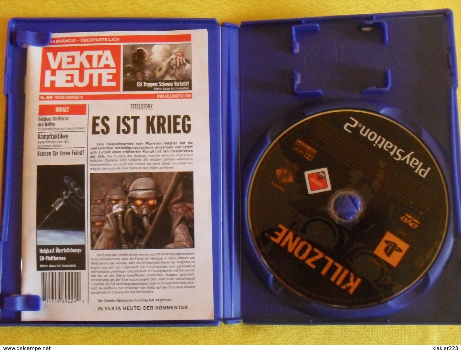 Killzone // PS2 // Perfekter Zustand - Playstation 2