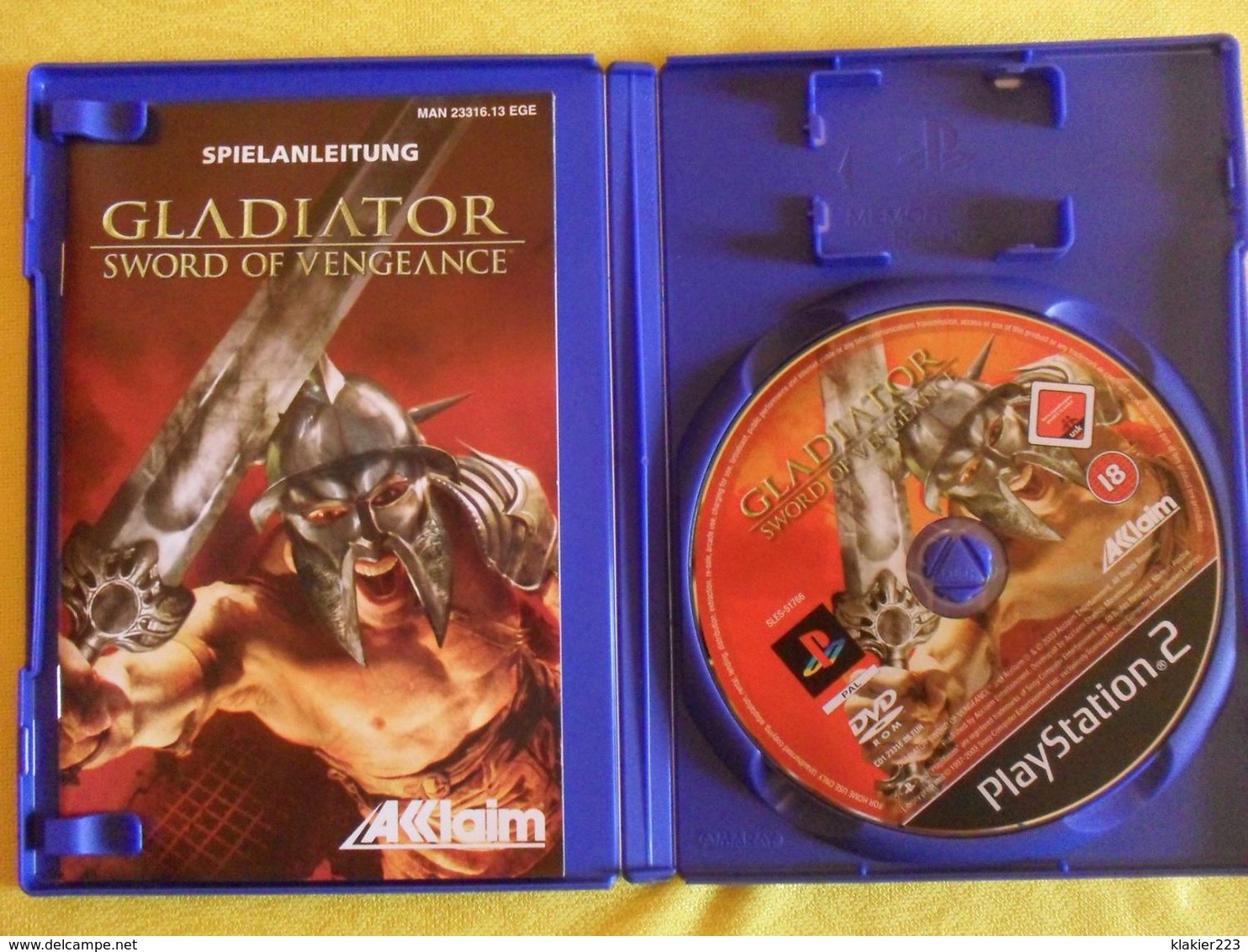 Gladiator Sword Of Vengeance // PS2 // Perfekter Zustand - Playstation 2