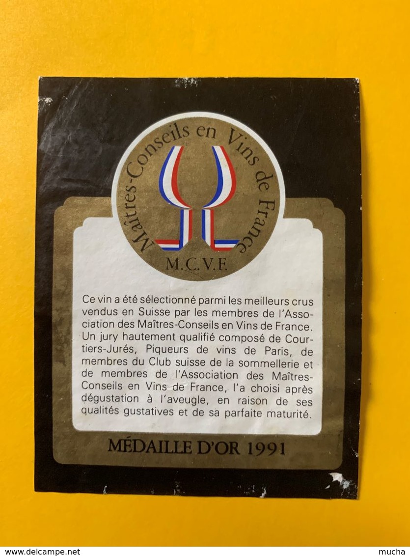 15022 - Vin Du Chasseur 1989 Côtes-du-Rhône - Caccia