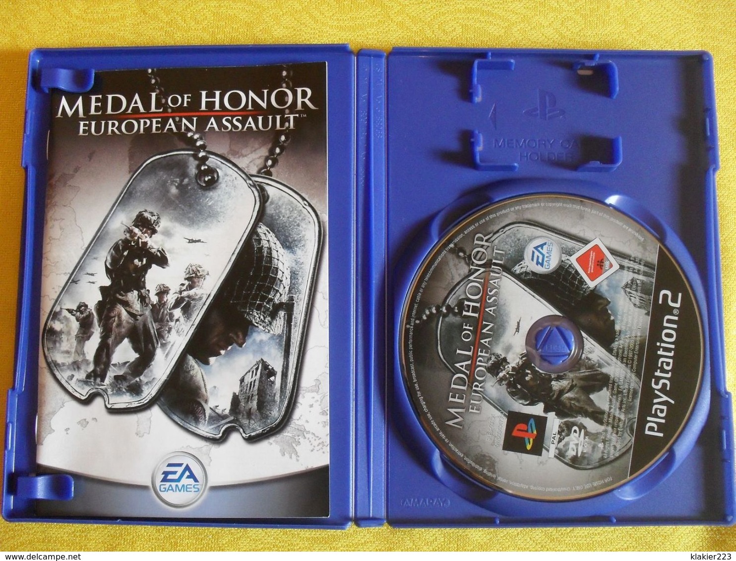 Medal Of Honor European Assault // PS2 // Perfekter Zustand - Playstation 2