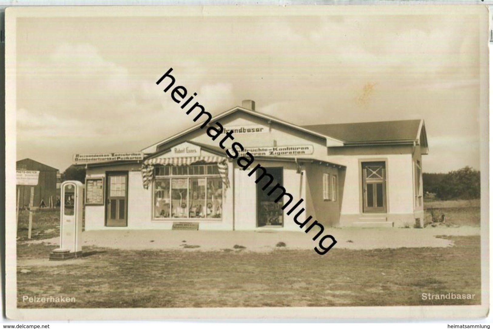 Pelzerhaken - Strandbasar - Foto-Ansichtskarte - Verlag Rolf Evers Pelzerhaken - Neustadt (Holstein)