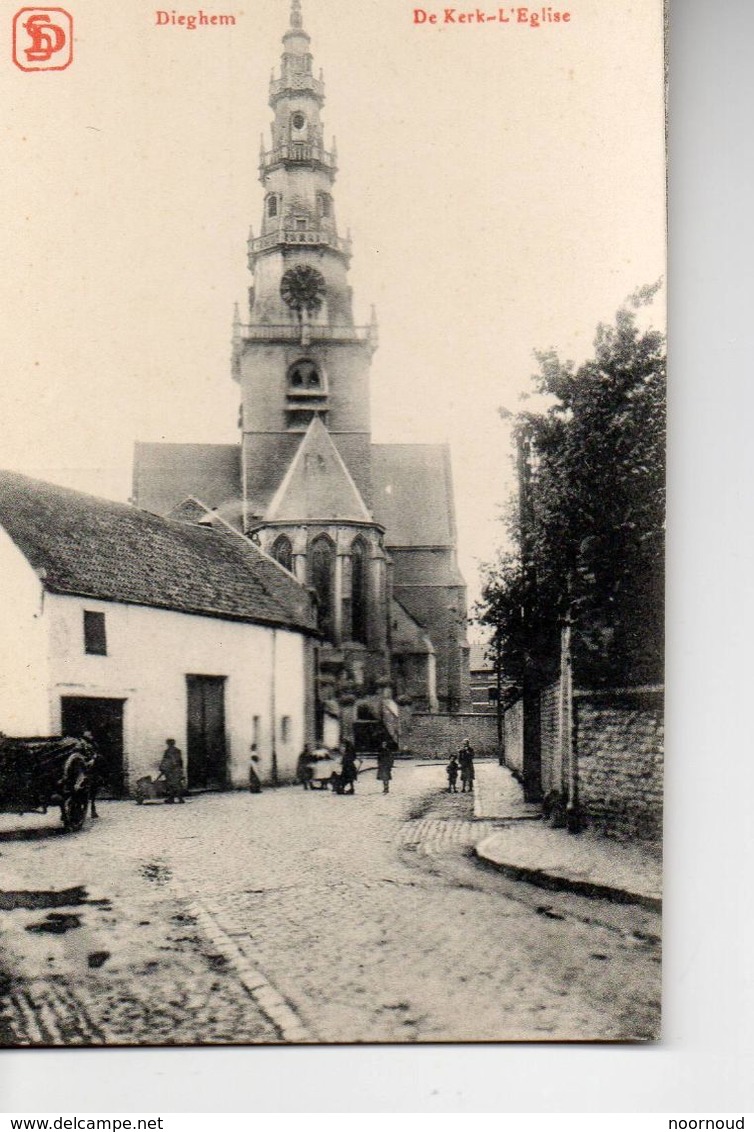 Brussel Machelen Diegem  De Kerk L'église  Niet Verstuurd - Machelen