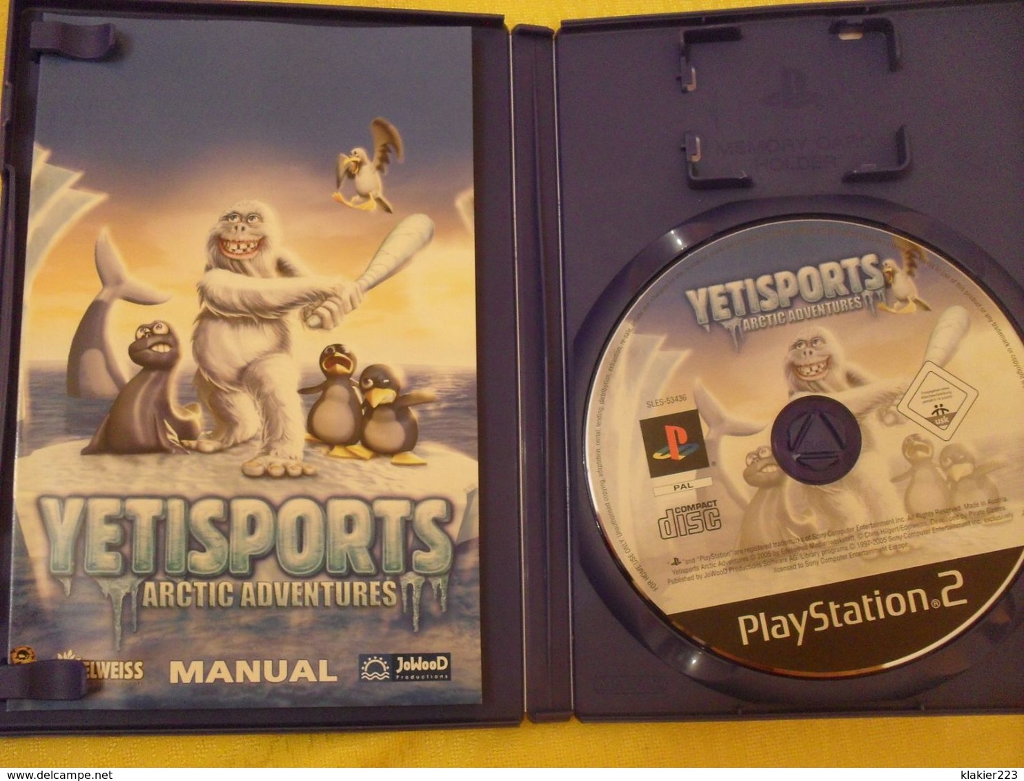 Yetisports Arctic Adventures // PS2  // Perfekter Zustand - Playstation 2