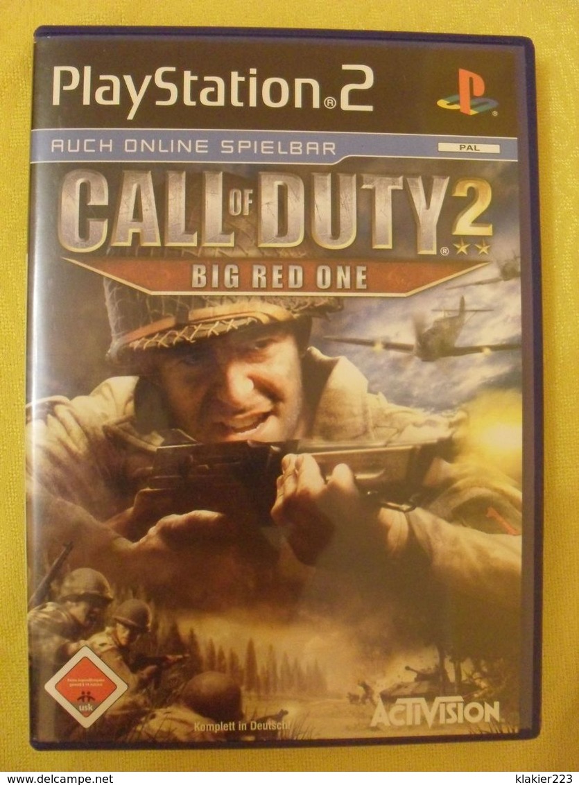 Call Of Duty 2 : Big Red One // PS2 // Sehr Guter Zustand - Playstation 2