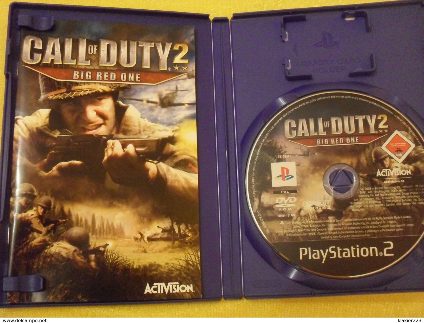 Call Of Duty 2 : Big Red One // PS2 // Sehr Guter Zustand - Playstation 2