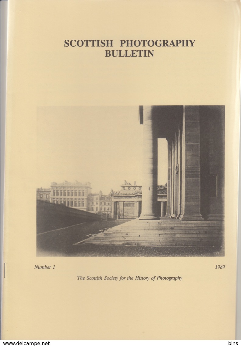 Scottish Photography Bulletin - 1989-1 - William Donaldson Clark - Fotografie