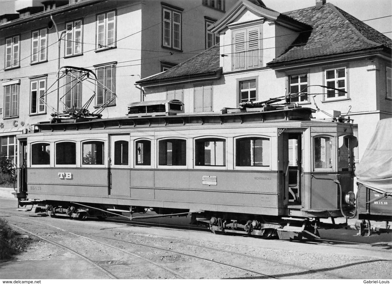 BVA - Speicher BDe 4/4 23  - TB - T.B.  Trogenerbahn  Appenzeller Bahnen Ligne De Chemin De Fer Train - Speicher