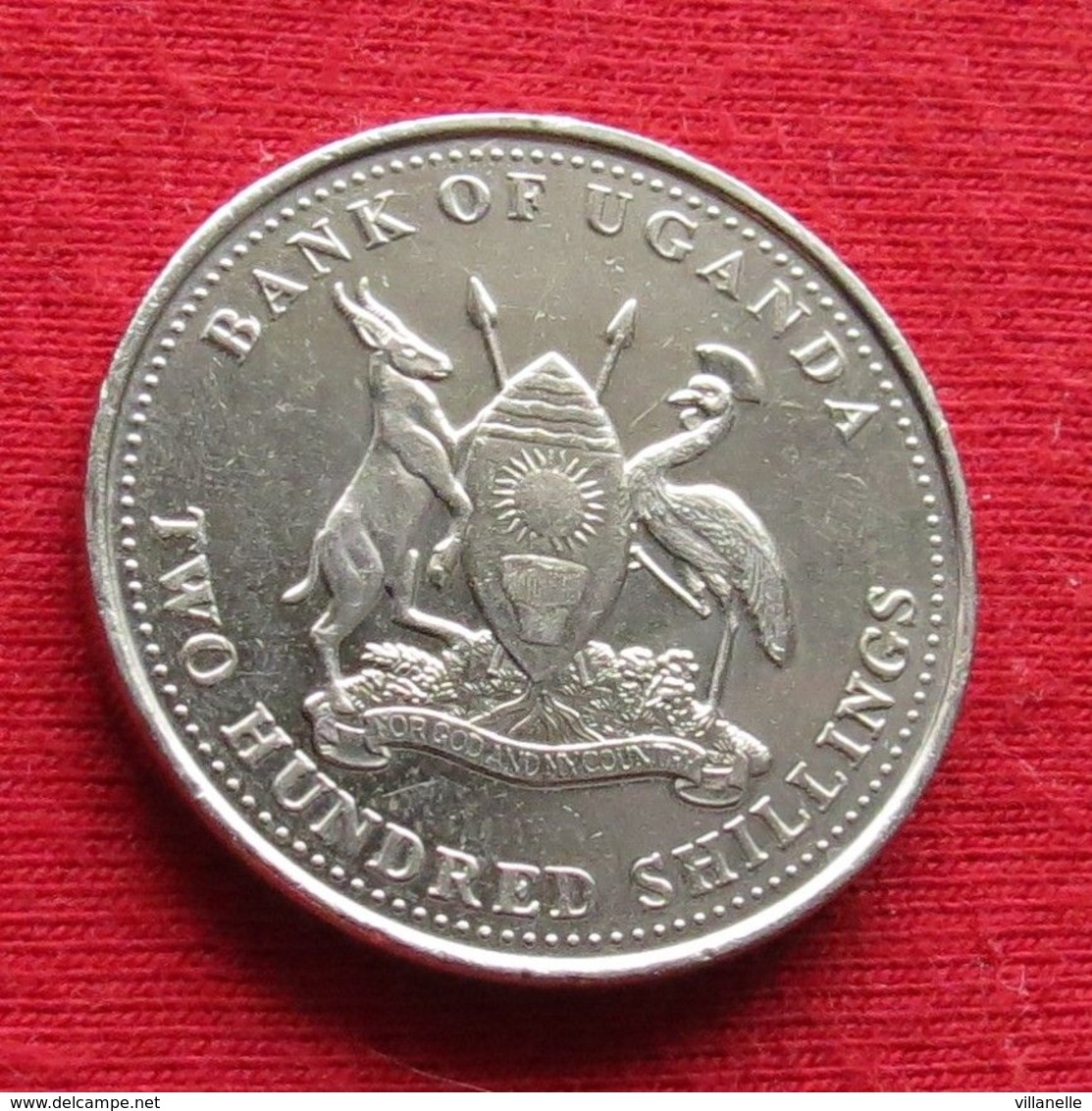 Uganda 200 Shillings 1998 KM# 68 Ouganda Oeganda - Uganda