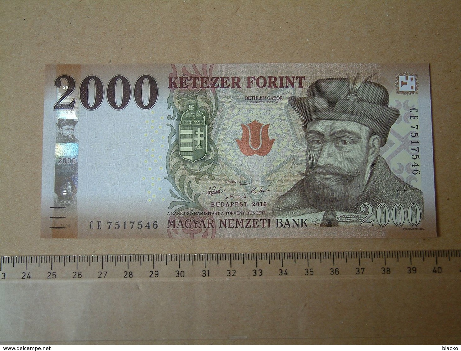 % Banknote - Hungary - 2000 HUF - 2016 UNC - CE - Hungría