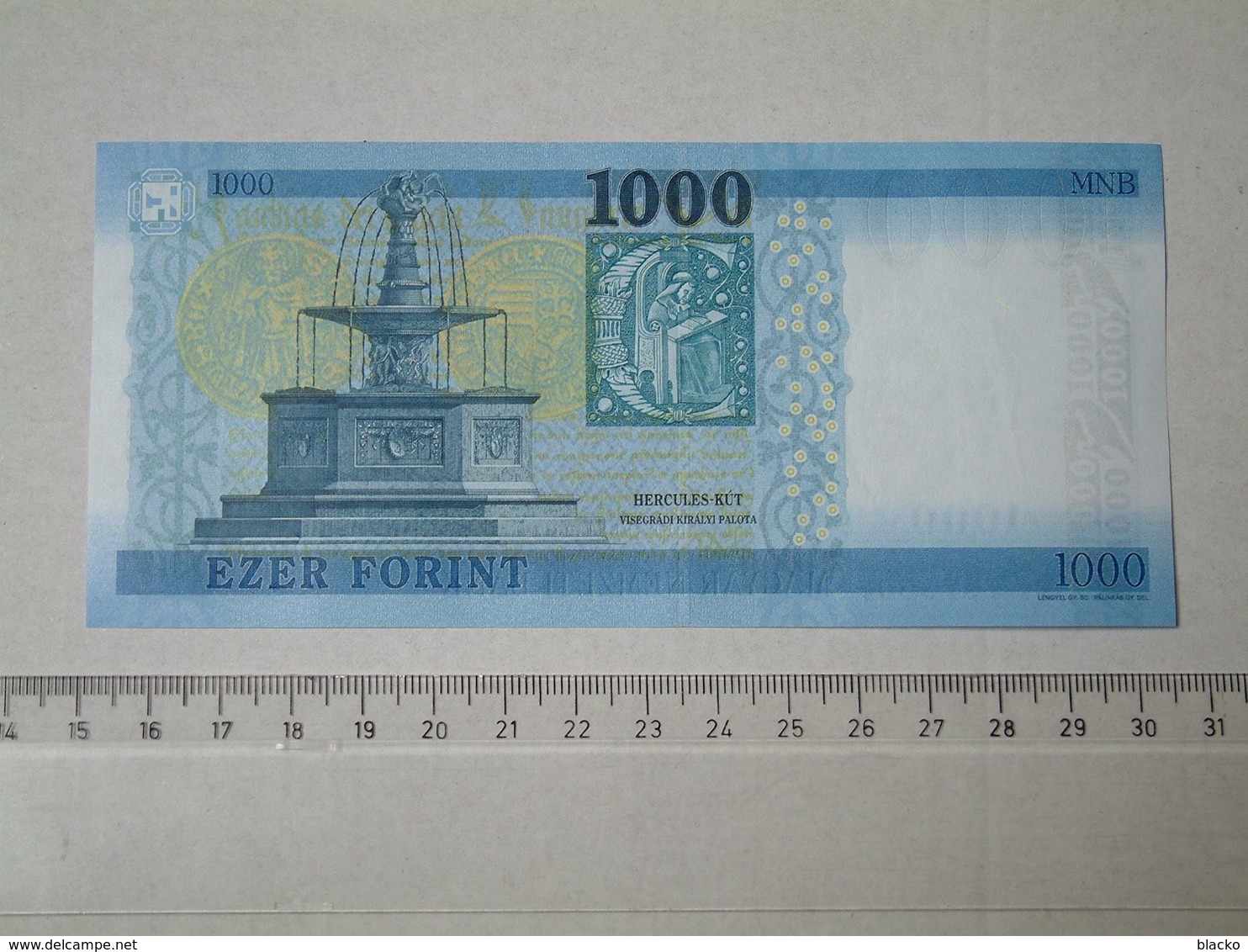 % Banknote - Hungary - 1000 HUF - 2017 UNC - DP - Hongrie