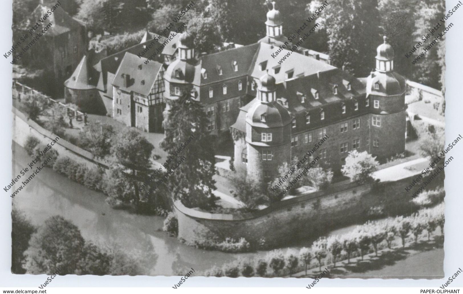 5242 KIRCHEN - FRIESENHAGEN, Schloß Crottorf, Luftaufnahme - Kirchen