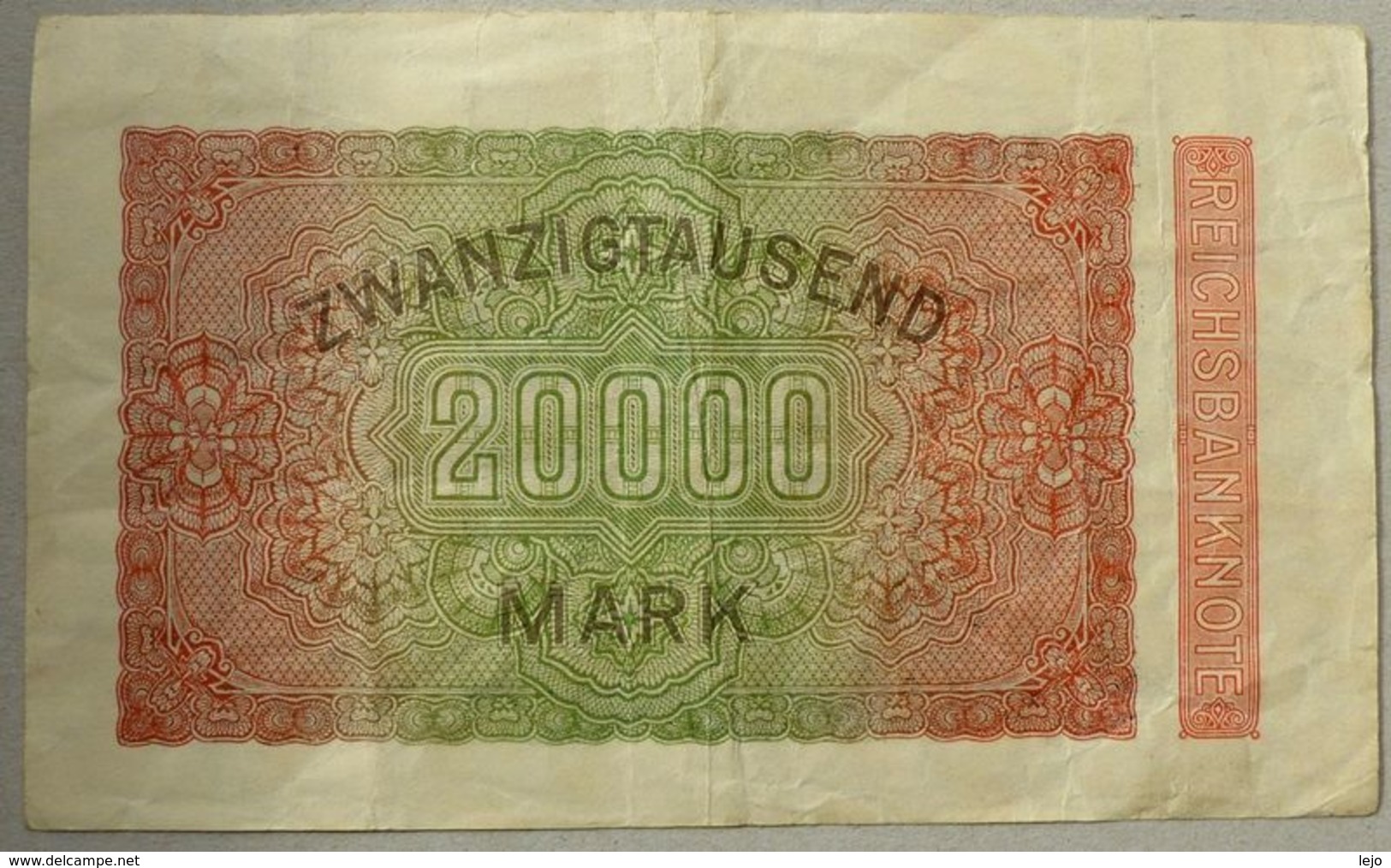 Reichsbanknote 20000 Mark 20-02-1923 - 20.000 Mark