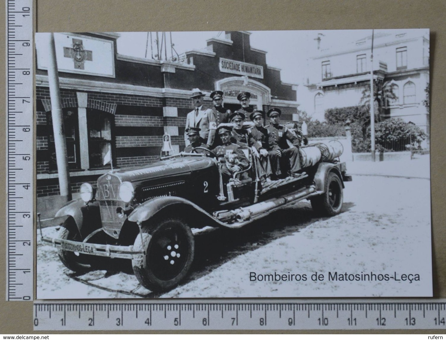 PORTUGAL - BOMBEIROS DE MATOSINHOS-LEÇA -  PORTO -   2 SCANS     - (Nº36225) - Porto