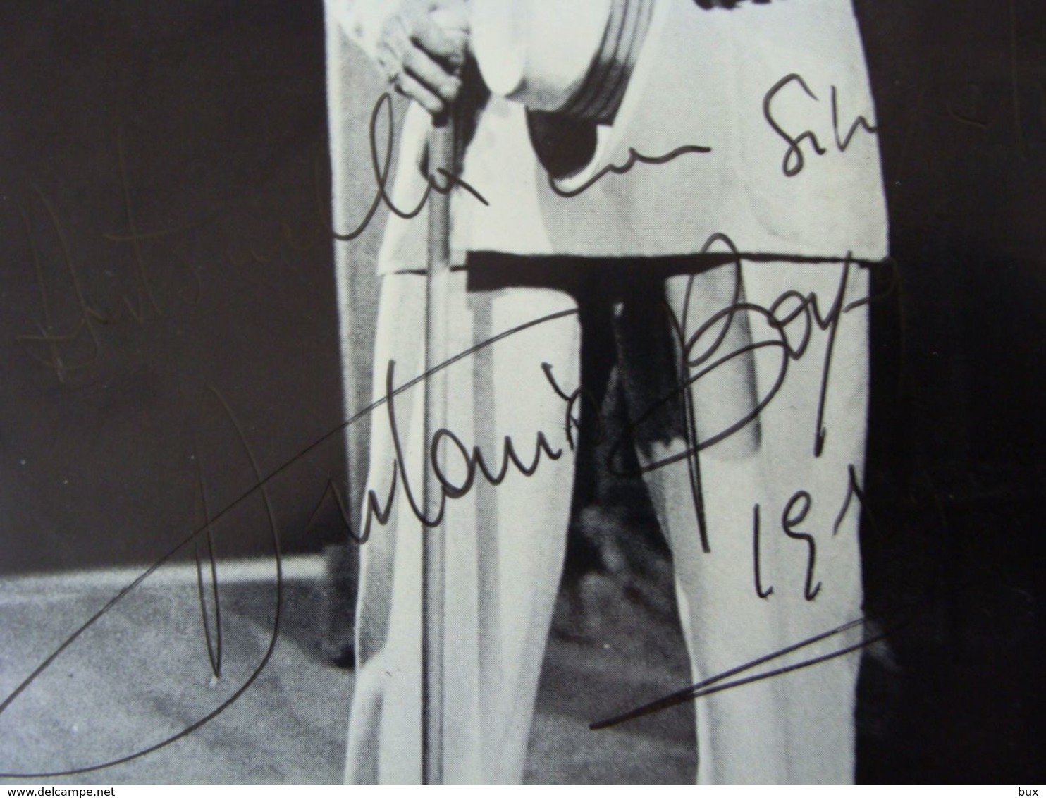 Antonio Boyer Baritono Autografo  Originale 1979    ENORME FOTO TEATRO   THEATRE   Théâtre STAGIONE LIRICA OPERA - Teatro & Disfraces