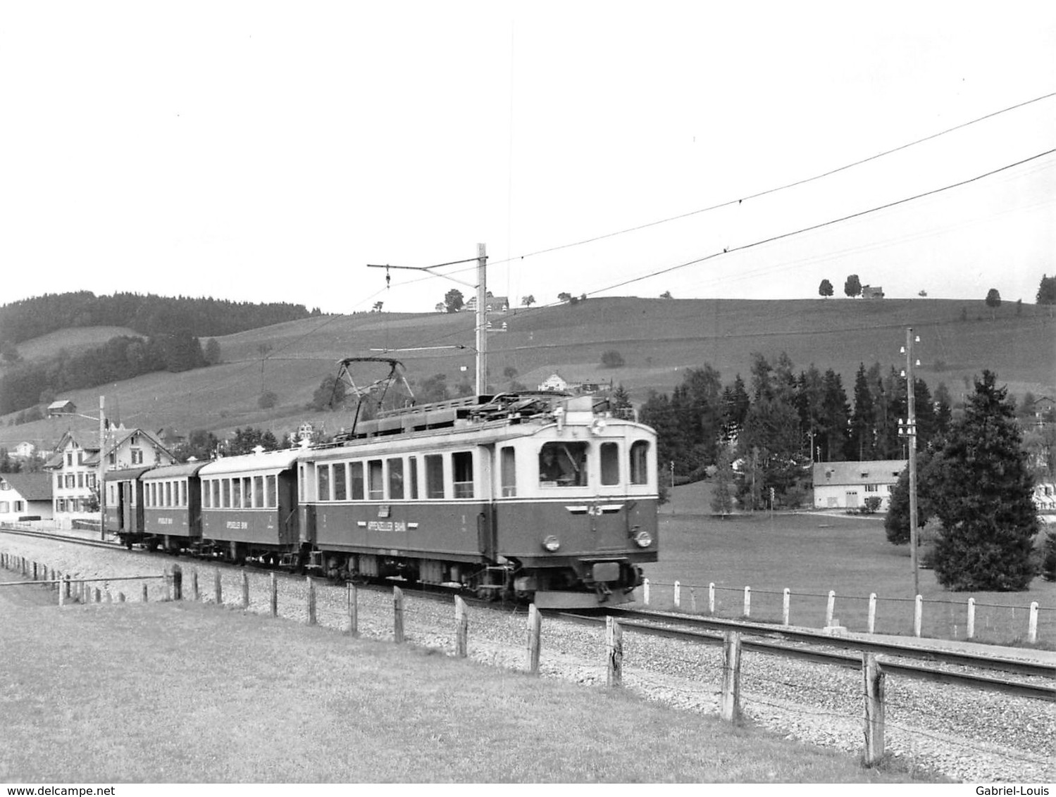 BVA - Waldstatt  - Appenzeller Bahnen AB - A.B.  Ligne De Chemin De Fer Train - Altri & Non Classificati