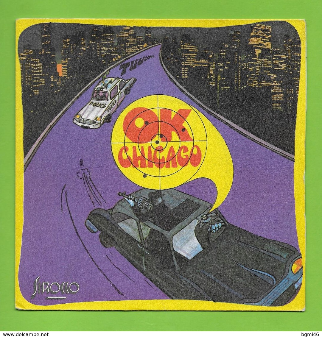 Disque Vinyle 45 Tours :  RESONANCE :  O.K.CHICAGO ( Instrumental )..Scan A : Voir 2 Scans - Instrumentaal