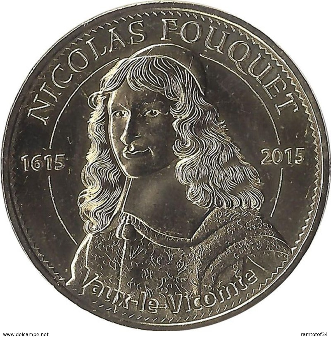 2015 MDP171 - MAINCY - Château De Vaux Le Vicomte 3 (Nicolas Fouquet) / MONNAIE DE PARIS - 2015