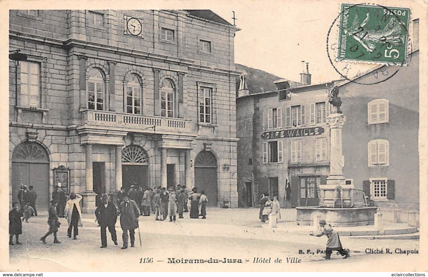 Moirans Du Jura        39              Hôtel De Ville                   (voir Scan) - Autres & Non Classés