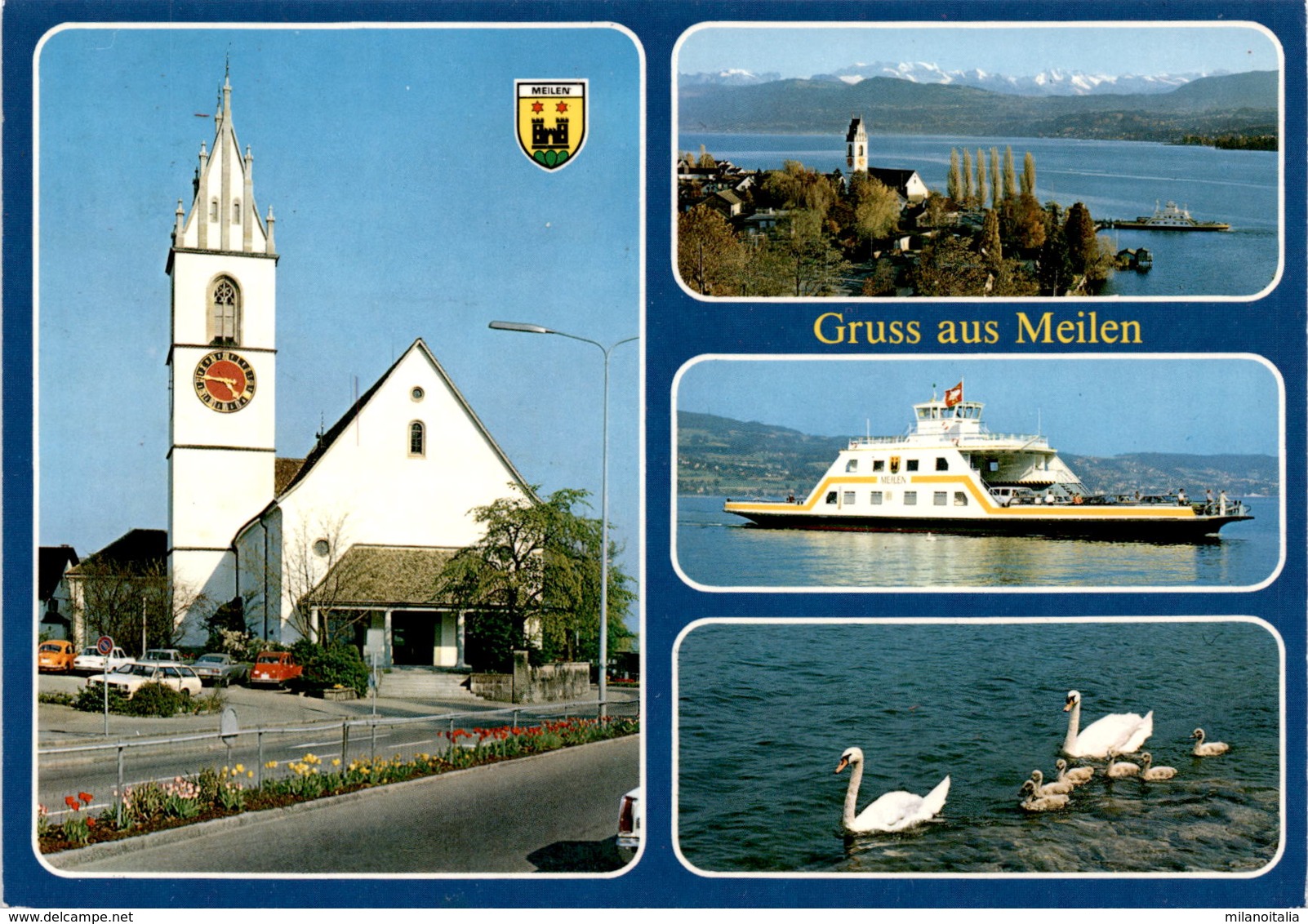 Gruss Aus Meilen - 4 Bilder (2154) * 9. 9. 1985 - Meilen