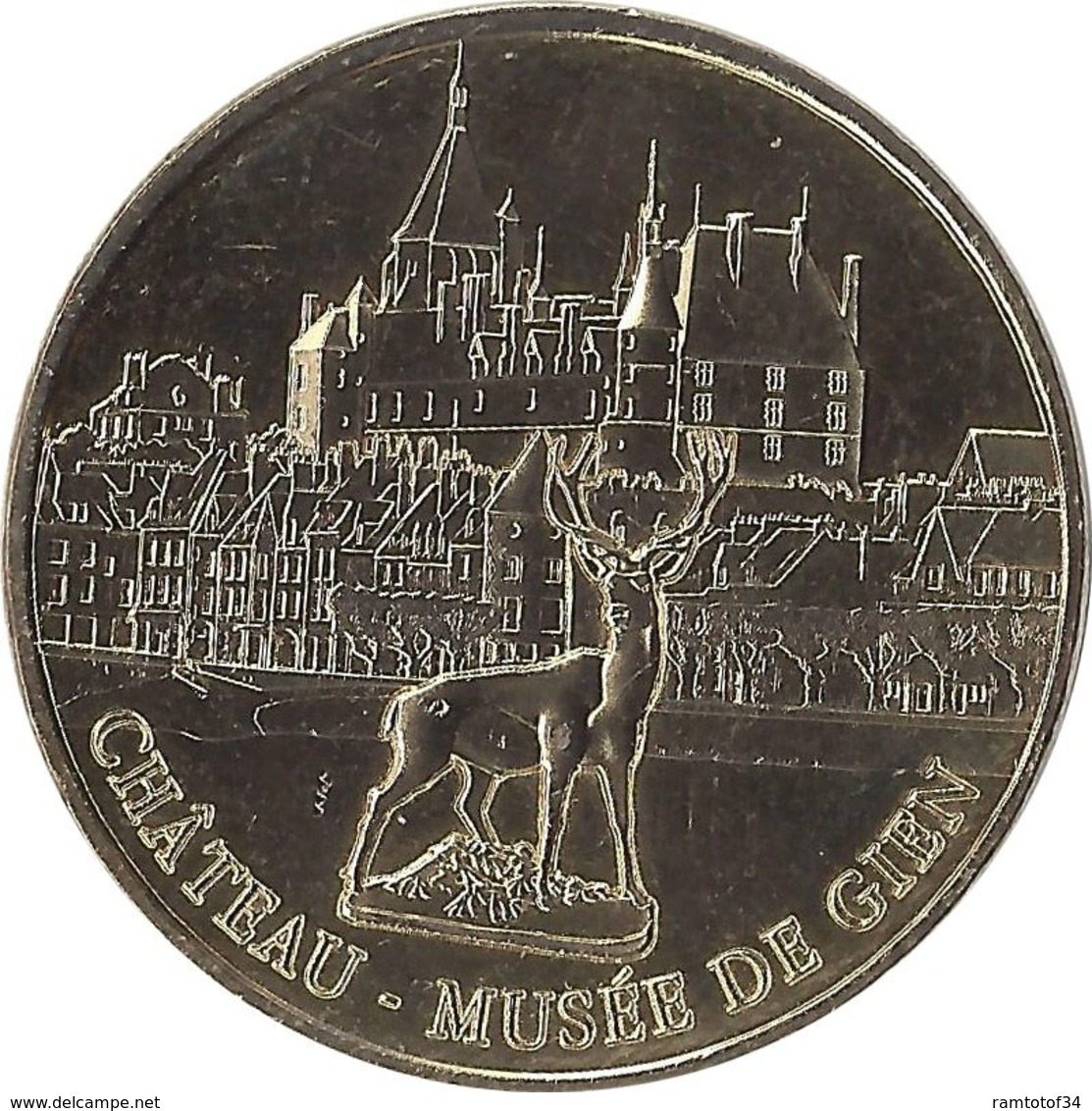 2018 MDP137 - GIEN - Château Musée De Gien / MONNAIE DE PARIS - 2018